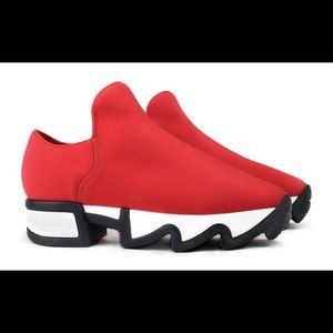 IRI Unisex Red Neoprene 💥BRAND NEW💥 Sneakers
